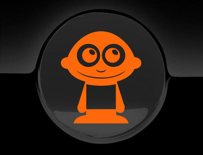 Adorable Boy Fuel Cap Car Sticker