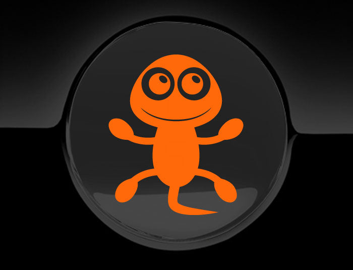 Adorable Lizard Fuel Cap Car Sticker