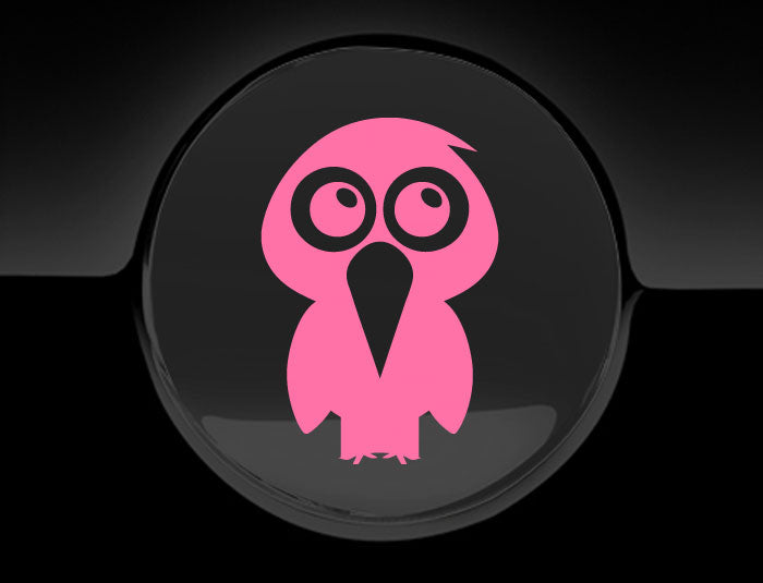 Adorable Hawk Fuel Cap Car Sticker