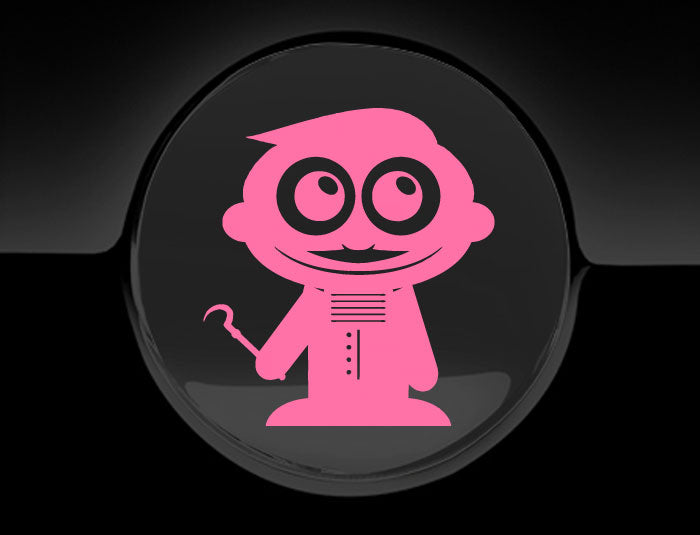 Adorable Dentist Fuel Cap Car Sticker