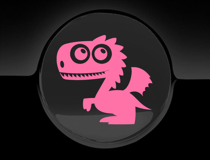 Adorable Dragon Fuel Cap Car Sticker