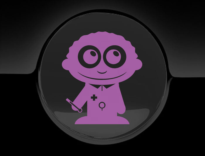 Adorable Doctor Fuel Cap Car Sticker