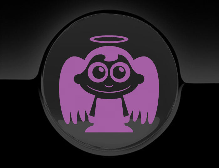 Adorable Angel Fuel Cap Car Sticker