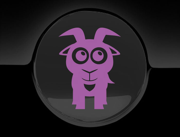 Adorable Goat Fuel Cap Car Sticker