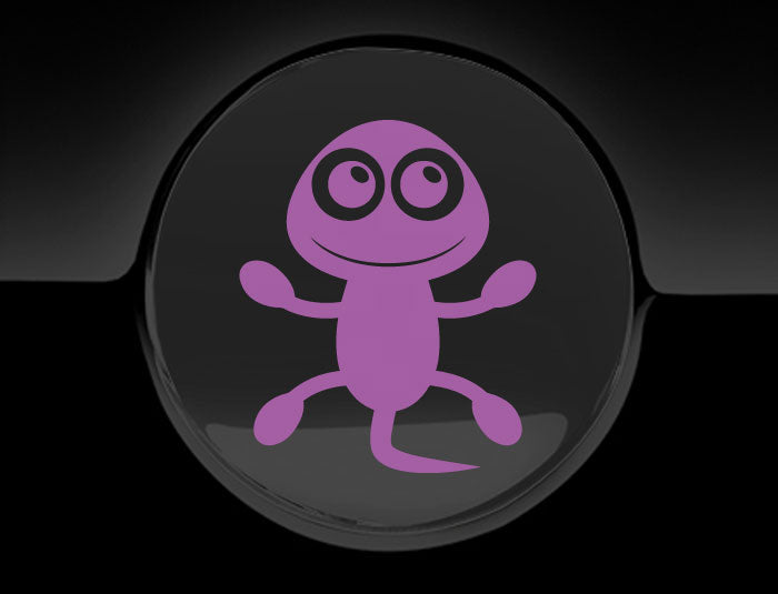 Adorable Lizard Fuel Cap Car Sticker