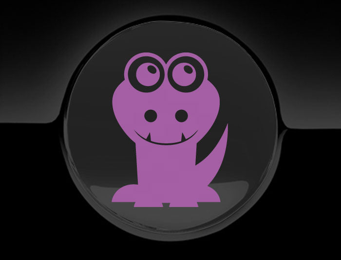 Adorable Crocodile Fuel Cap Car Sticker