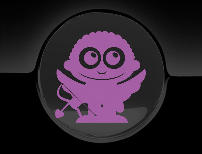Adorable Cupid Fuel Cap Car Sticker
