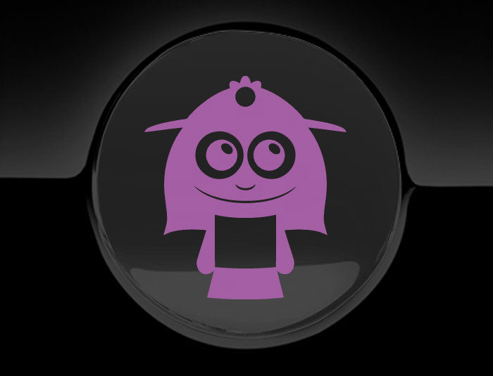 Adorable Lady Fuel Cap Car Sticker