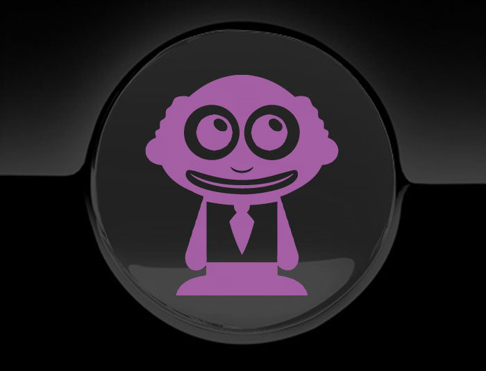 Adorable Grandpa Fuel Cap Car Sticker