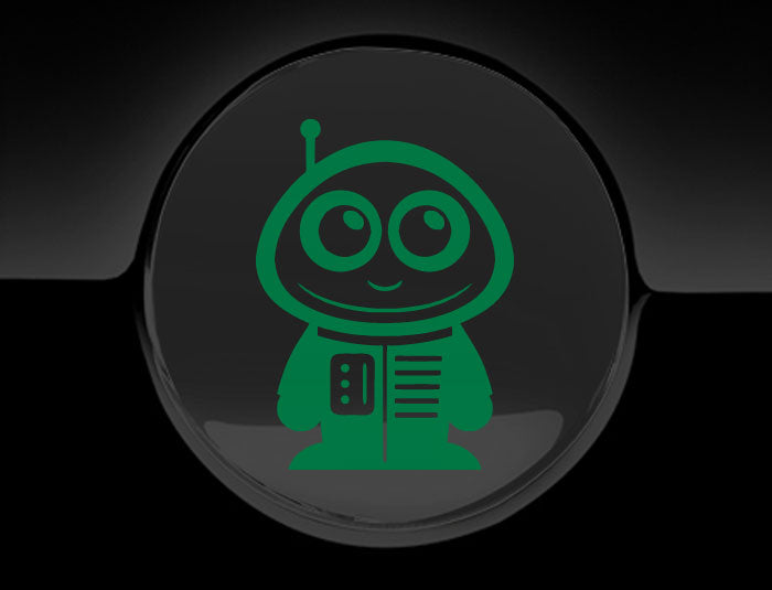 Adorable Astronaut Fuel Cap Car Sticker