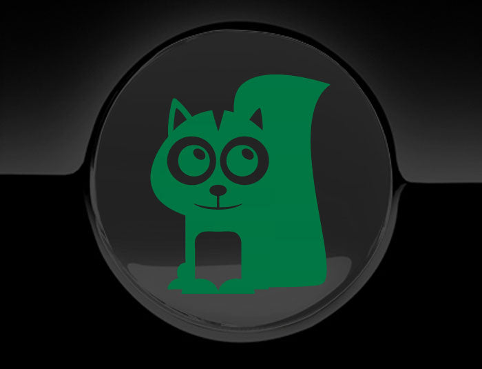Adorable Skunk Fuel Cap Car Sticker