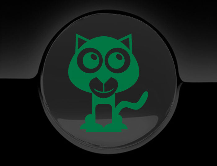 Adorable Wildcat Fuel Cap Car Sticker