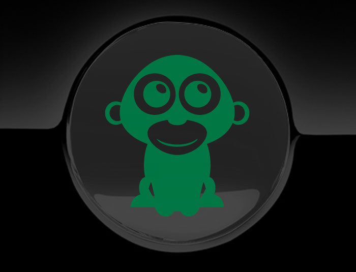 Adorable Gorilla Fuel Cap Car Sticker