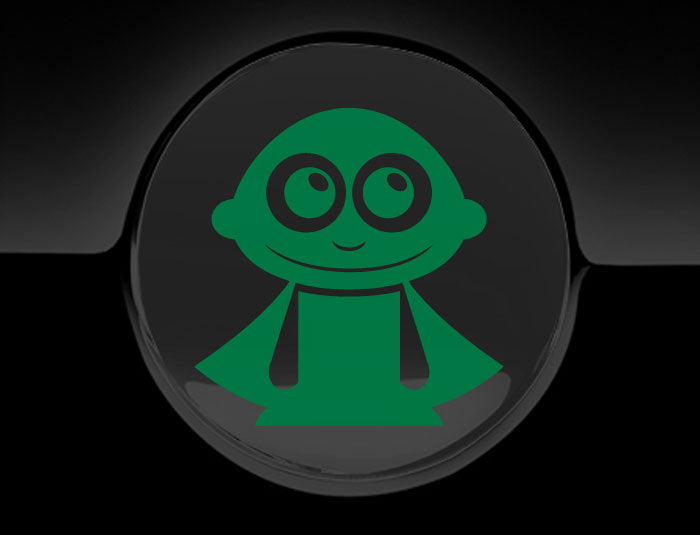 Adorable Superhero Fuel Cap Car Sticker