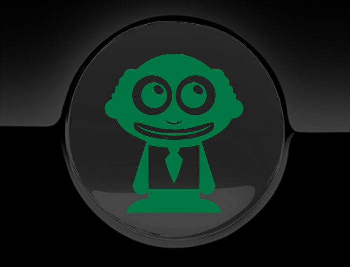 Adorable Grandpa Fuel Cap Car Sticker