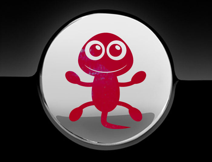 Adorable Lizard Fuel Cap Car Sticker