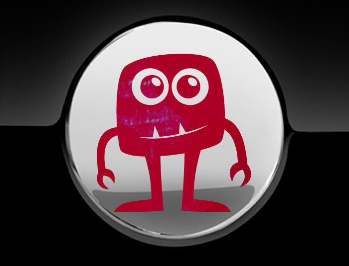 Adorable Monster Fuel Cap Car Sticker