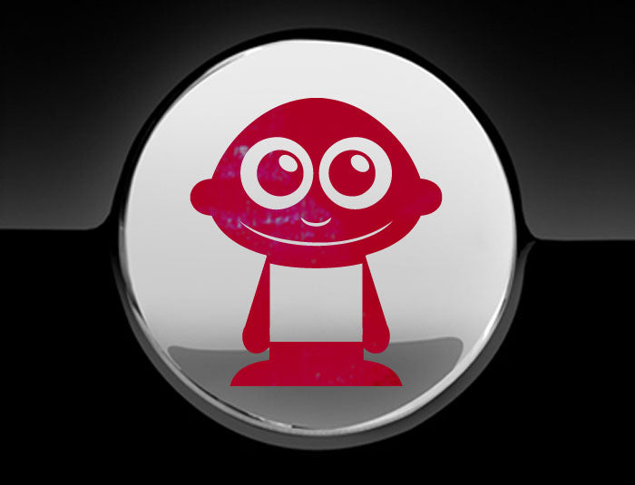 Adorable Boy Fuel Cap Car Sticker