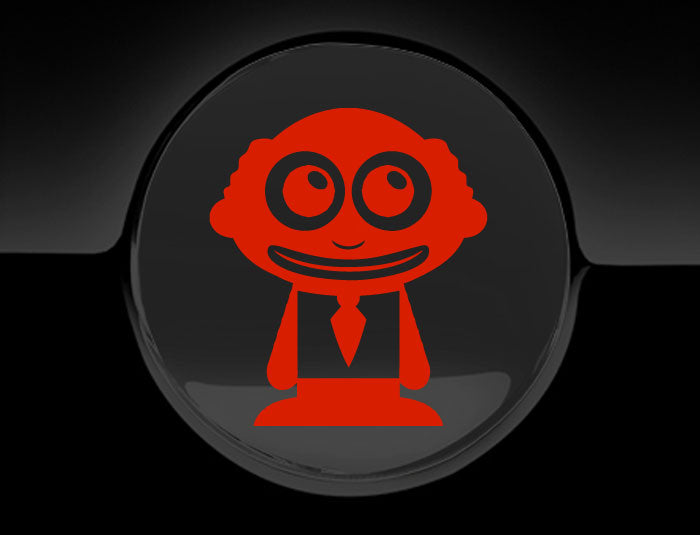 Adorable Grandpa Fuel Cap Car Sticker
