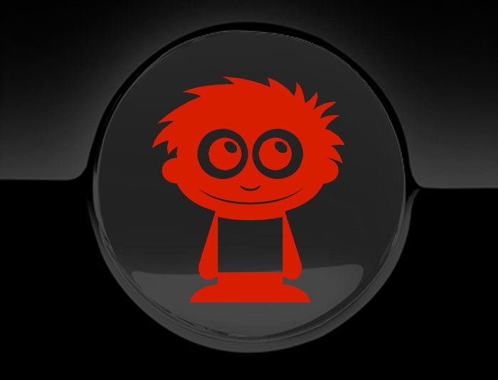 Adorable Kid Fuel Cap Car Sticker
