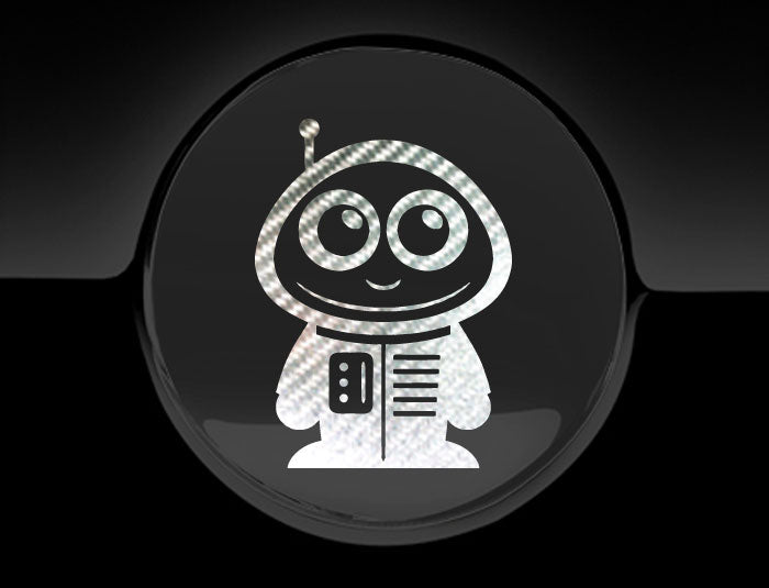 Adorable Astronaut Fuel Cap Car Sticker