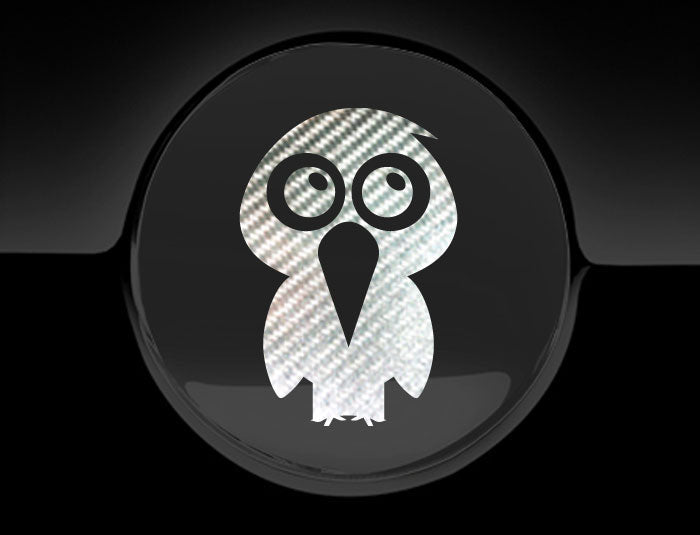 Adorable Hawk Fuel Cap Car Sticker