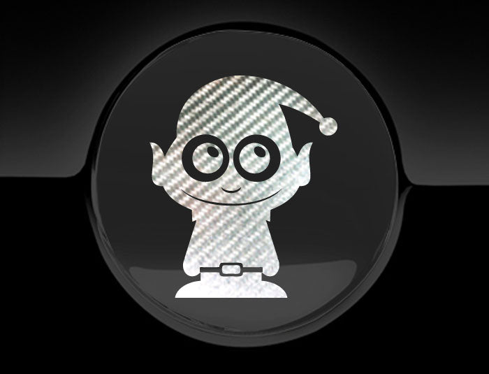 Adorable Elf Fuel Cap Car Sticker