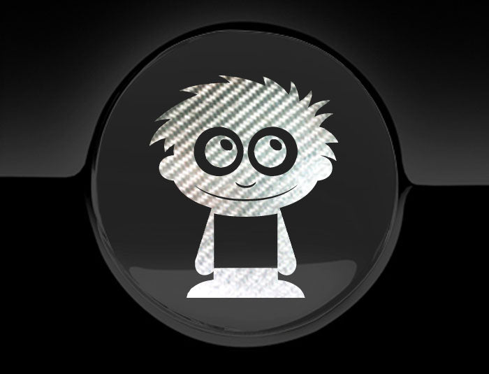 Adorable Kid Fuel Cap Car Sticker
