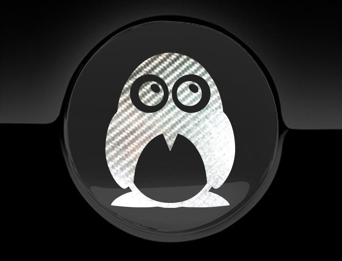 Adorable Penguin Fuel Cap Car Sticker