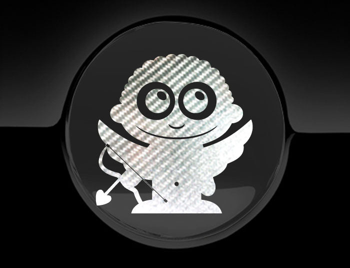Adorable Cupid Fuel Cap Car Sticker
