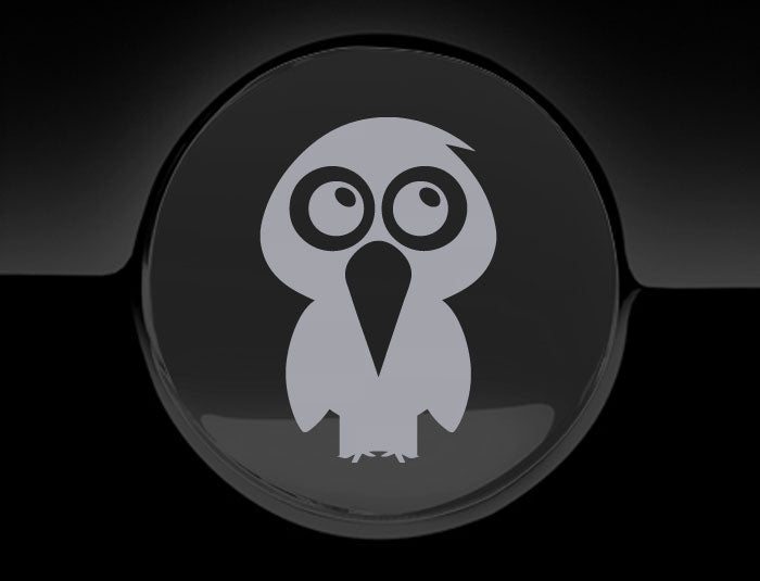 Adorable Hawk Fuel Cap Car Sticker