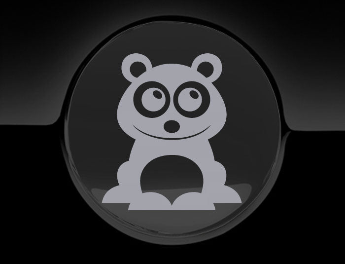 Adorable Panda Fuel Cap Car Sticker