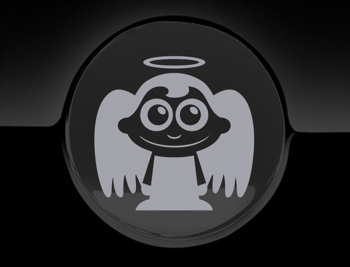 Adorable Angel Fuel Cap Car Sticker