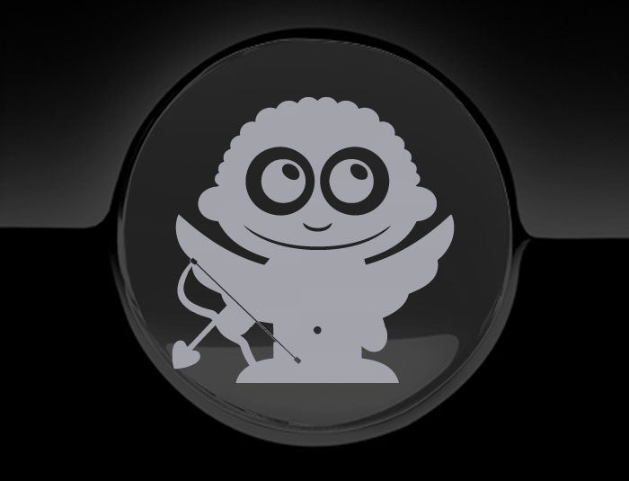 Adorable Cupid Fuel Cap Car Sticker