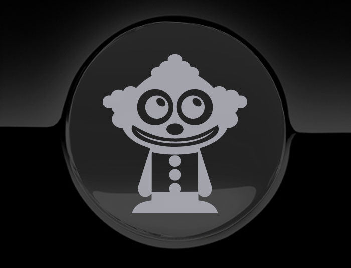 Adorable Clown Fuel Cap Car Sticker