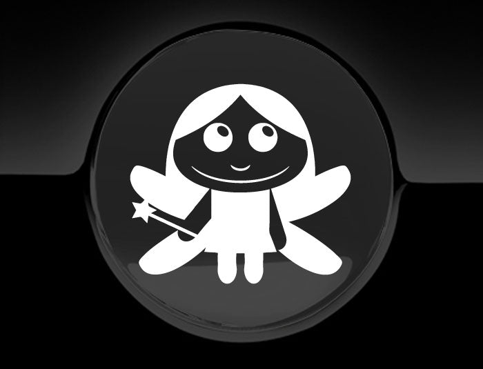 Adorable Fairy Fuel Cap Car Sticker