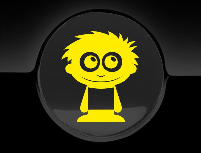 Adorable Kid Fuel Cap Car Sticker