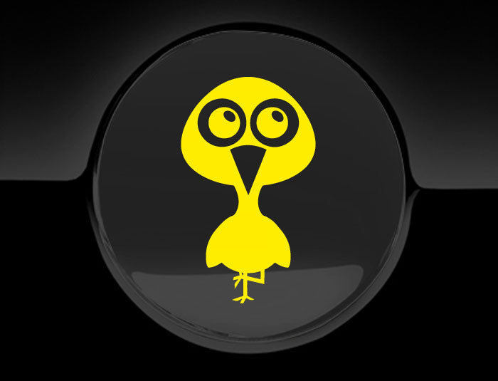 Adorable Flamingo Fuel Cap Car Sticker