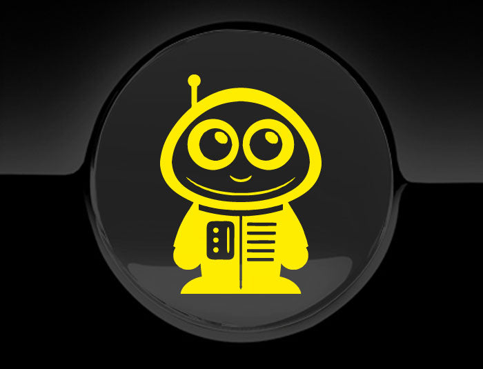 Adorable Astronaut Fuel Cap Car Sticker