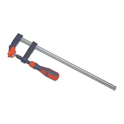 600 x 80mm F Clamp with Soft Grip Handle for Woodworking and DIY