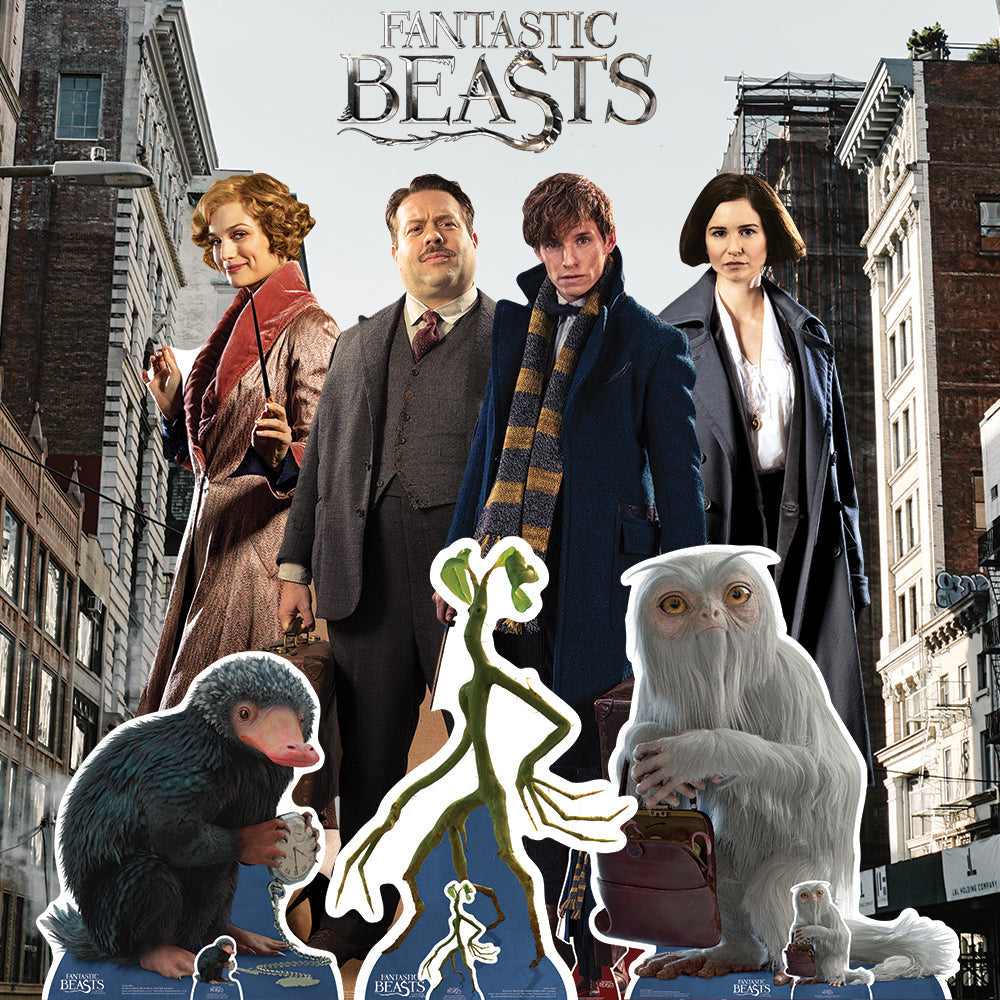 SC949 Jacob Kowalski Fantastic Beasts Cardboard Cut Out Height 171cm