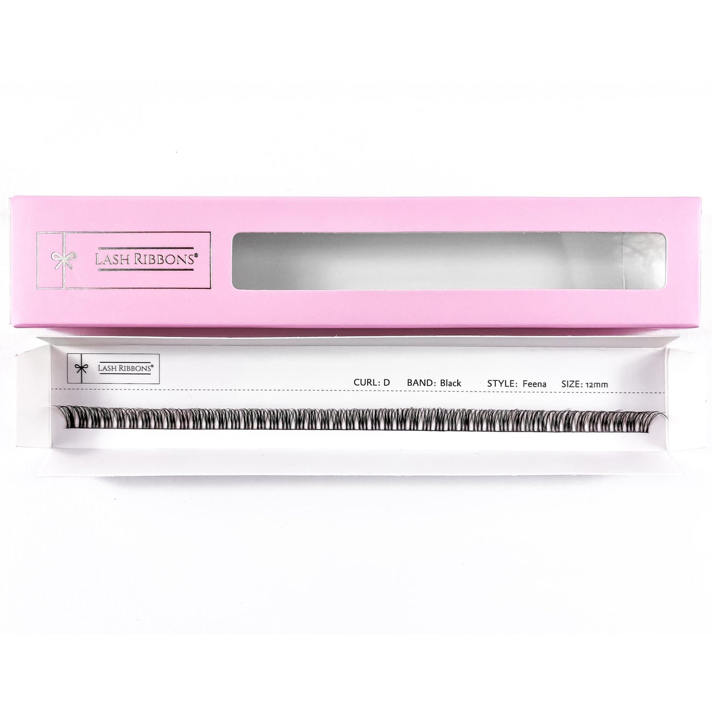 3D 'C' Curl Black / Brown Lash Ribbons® Starter Kit (With Clear Lash Bond)