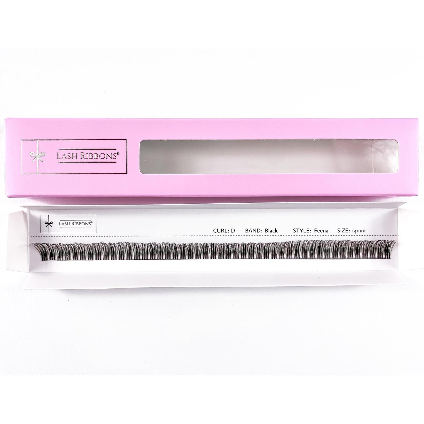 Feena - 3D Black/Brown 'C' Curl Lash Ribbons®