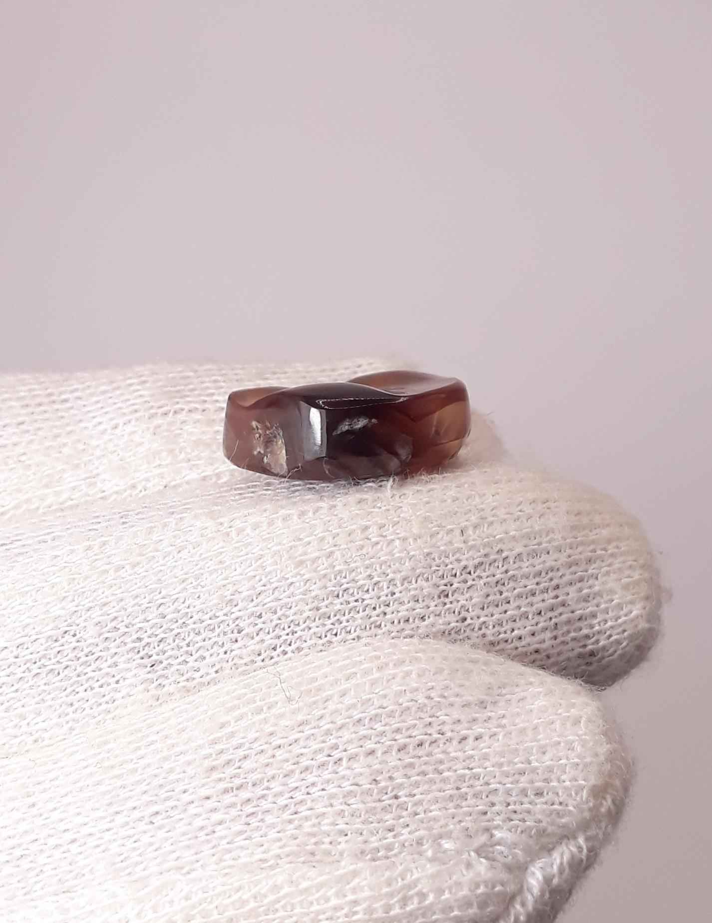 13.2ct Mexican Fire Agate, Rare Fire Agate - Golden Fire Agate, Perfect gemstone Gift, Rare Gemstone than Diamonds, Dimensions - 18x14mm