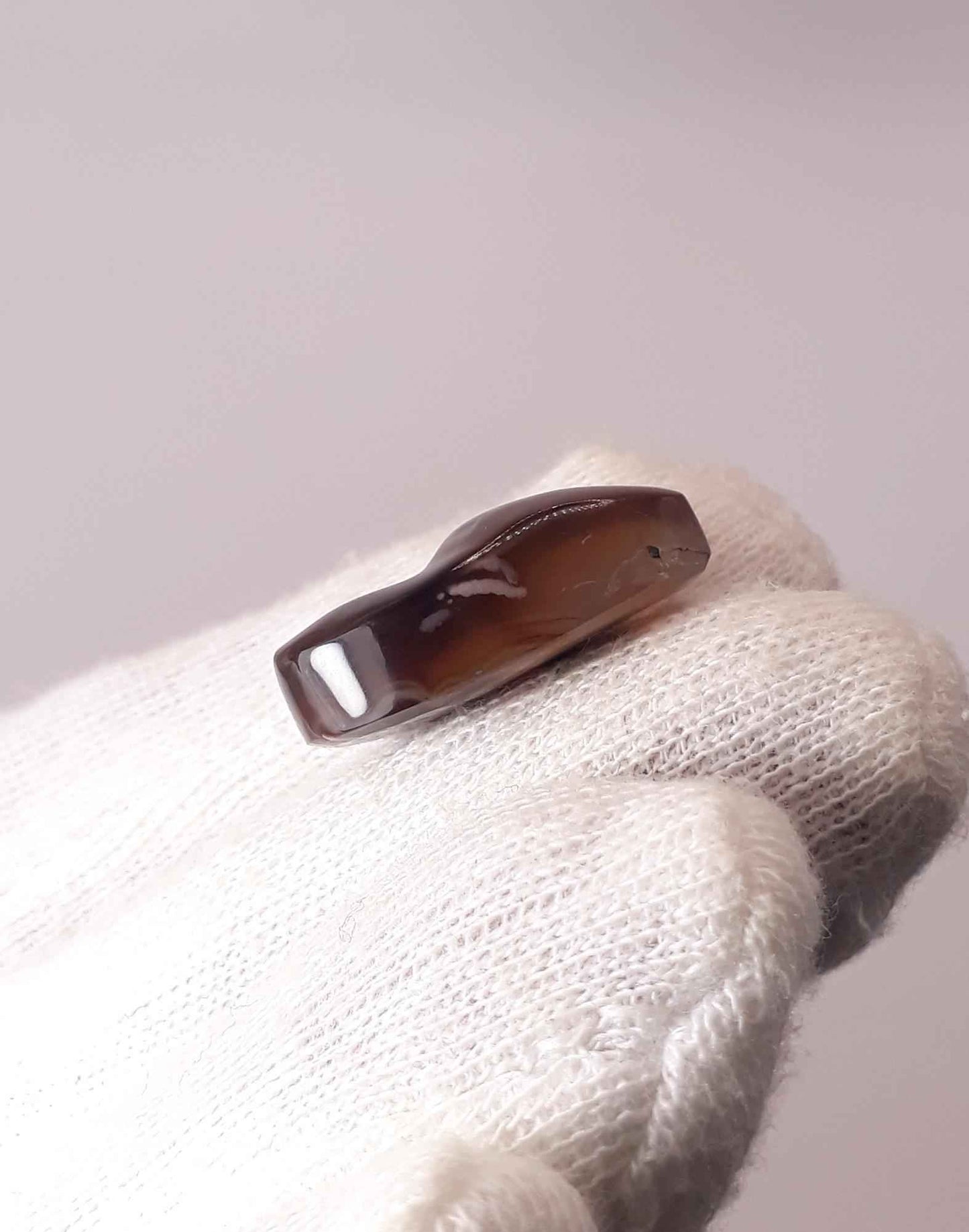 27.8ct Mexican Fire Agate,  Rare Fire Agate, Pear Fire Agate For Pendant -Polished fire agate , Rare Gemstone than Diamonds, Dimensions 23 x 17 mm