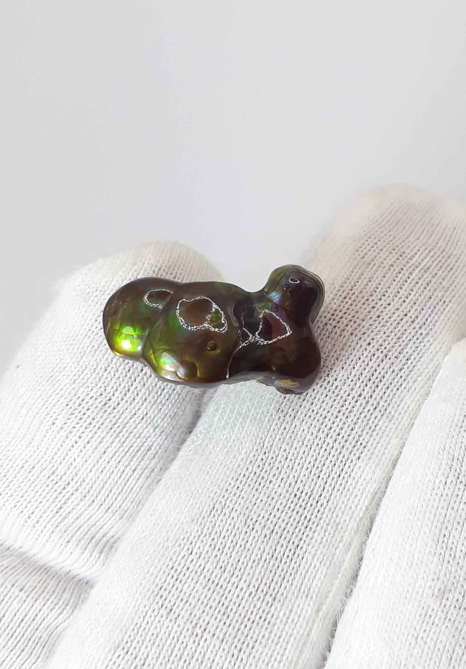 9.2ct Mexican Fire Agate,  Rare Fire Agate, Polished fire agate - Perfect gemstone Gift,  Dimensions 18 x 11 mm
