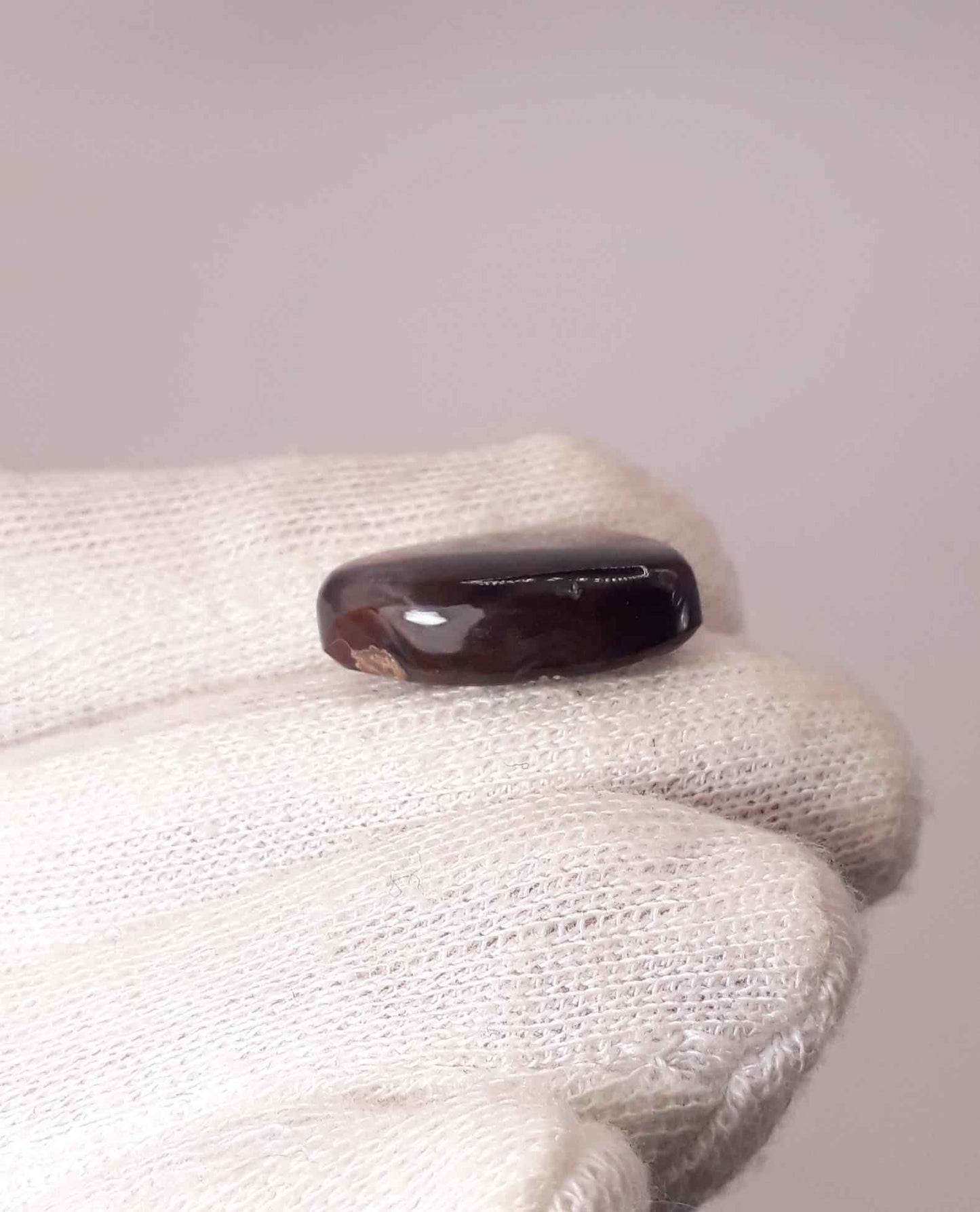 20ct Fire agate Loose cabochon - Rainbow Fire Agate - Mexican Fire Agate,  Rare Fire Agate - Rare Gemstone than Diamonds, Dimensions - 22x16.5mm