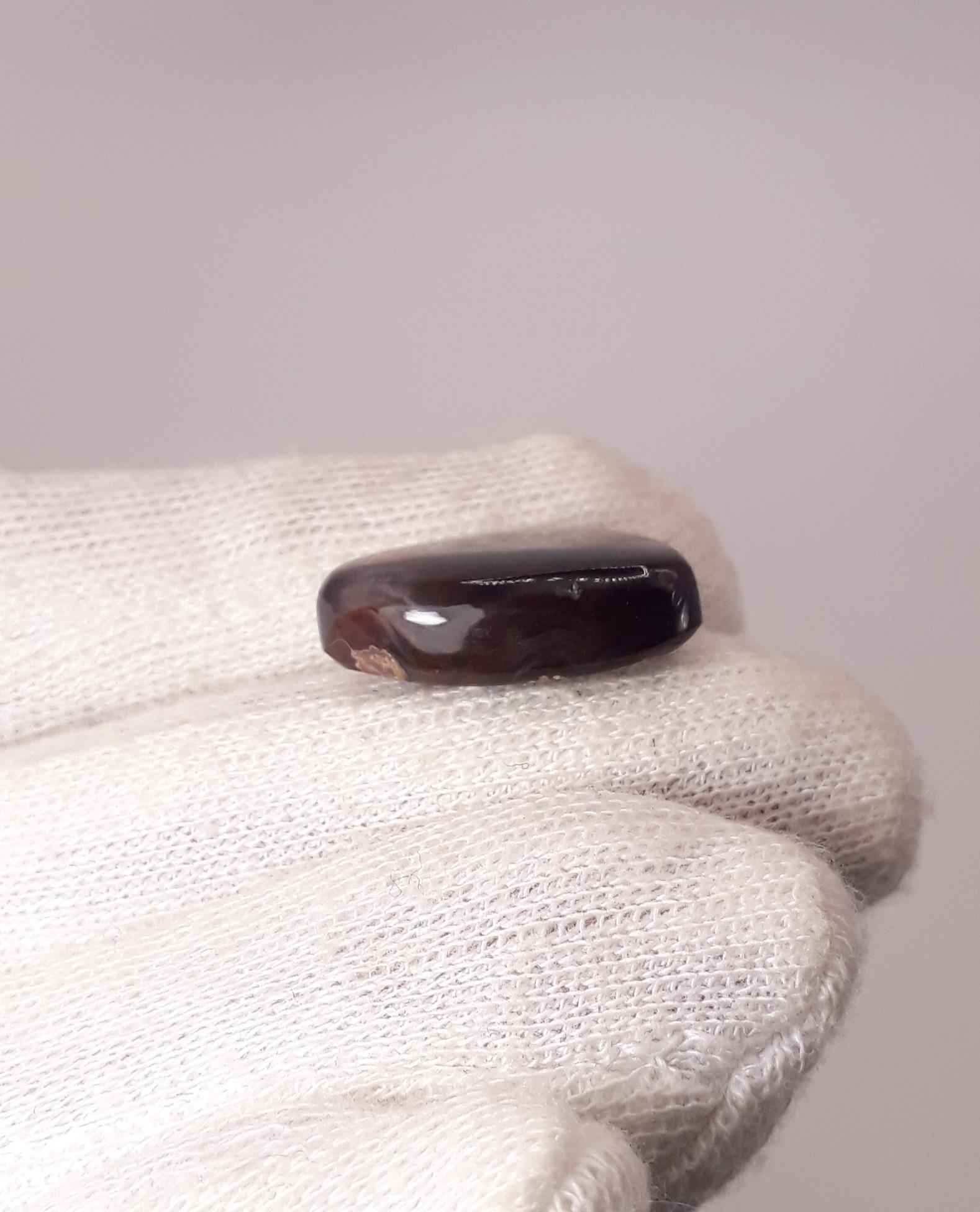 20ct Fire agate Loose cabochon - Rainbow Fire Agate - Mexican Fire Agate,  Rare Fire Agate - Rare Gemstone than Diamonds, Dimensions - 22x16.5mm