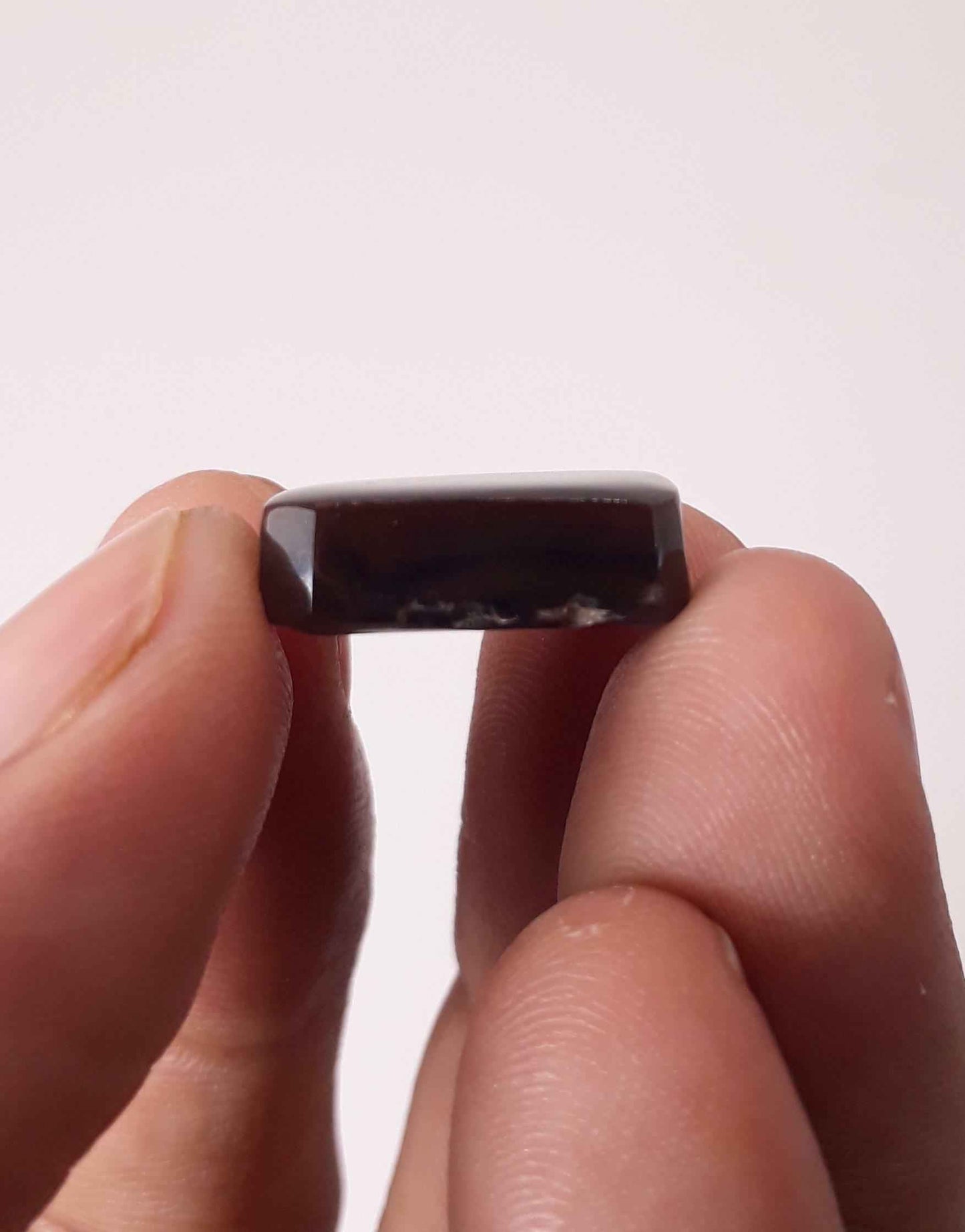 13.7ct Mexican Fire Agate,  Green Fire Agate - Perfect gemstone Gift, Rectangular Fire Agate, Rare Gemstone than Diamonds, Dimensions 17 x 12.5 mm