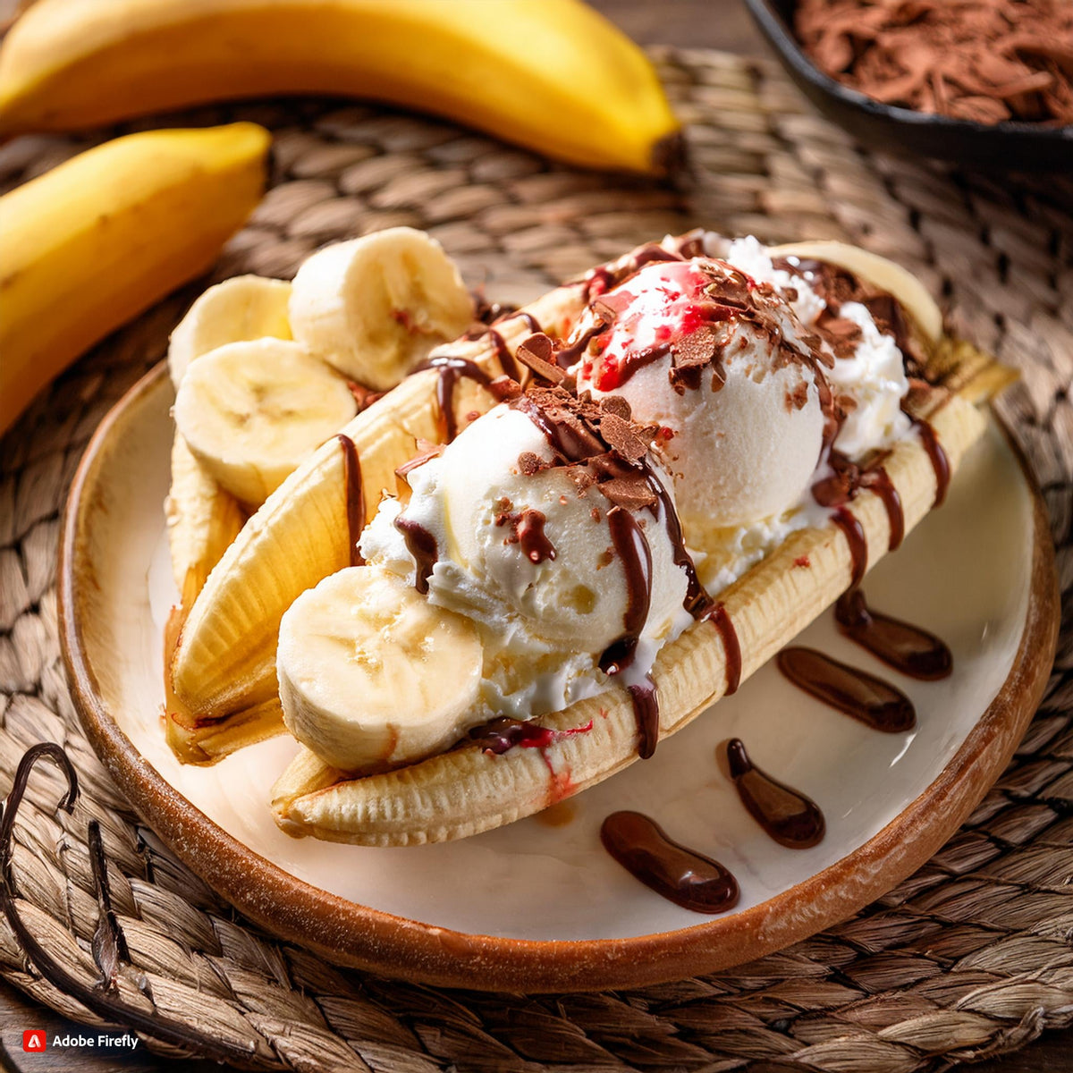 Banana Split Food Flavouring Concentrate – Professional High Strength – 10ml